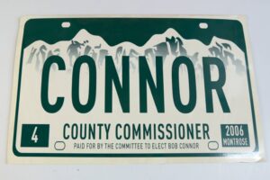 Polycoat, foldover sign, screen print, score, bend, yard sign, affordable sign