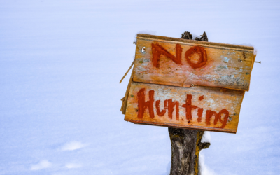 Hunting Signage Stops Trespassers in their Tracks